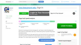 Access owa.beaumont.edu. Sign In