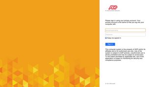 portal.adp.com - Sign In