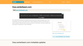 Owa Centerbeam (Owa.centerbeam.com) - Outlook Web App