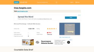 Owa.hospira.com: Microsoft Exchange - Outlook Web Access