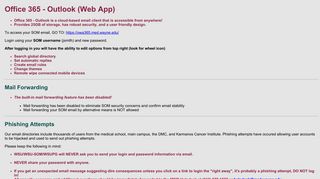 Office 365 - Outlook (Web App)