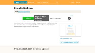 Owa Plastipak (Owa.plastipak.com) - Outlook Web App - Easycounter