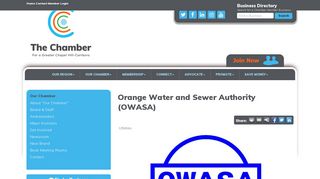 Orange Water and Sewer Authority (OWASA) | Utilities - Chapel Hill ...