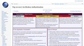 Top 10-2017 A2-Broken Authentication - OWASP