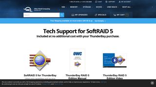 SoftRAID 5 Support for OWC Drives - MacSales