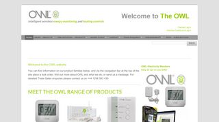 Heating Controls & Energy Monitoring | Home | The OWL