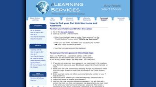 Owl Link Login - eLearning Services @ Prince George's Community ...