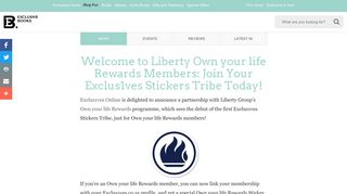 Welcome to Liberty Own your life Rewards Members: Join Your ...