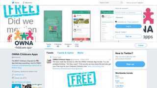 OWNA Childcare Apps (@ownacorp) | Twitter