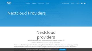 Providers – Nextcloud
