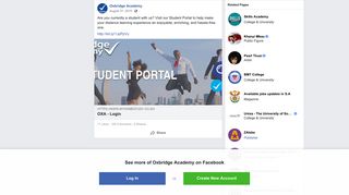 Are you currently a student with us?... - Oxbridge Academy | Facebook