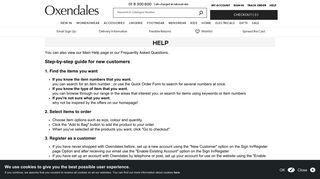 Help - Oxendales.ie | Irish fashion clothing | Plus size women's ...