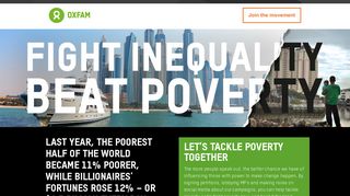 Sign up | Oxfam GB