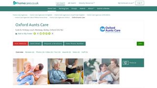 Oxford Aunts Care, Suite B, Hinksey court, Westway, Botley, Oxford ...