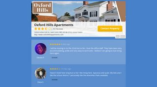 Resident Reviews of Oxford Hills Apartments - Modern Message