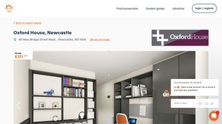 Oxford House Student Accommodation Newcastle | AFS