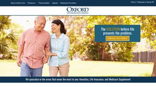 Oxford Life - Life Insurance - Annuity - Medicare Supplement - Arizona