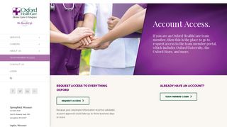Team Member Account Access | Oxford HealthCare