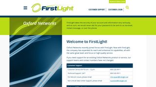 Oxford Networks | FirstLight Fiber