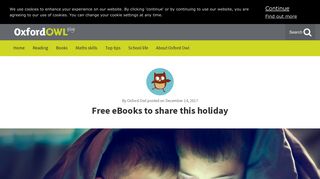 Free eBooks to share this holiday | Oxford Owl Blog