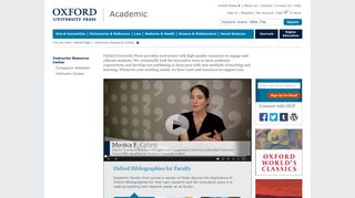 Instructor Resource Center - Oxford University Press