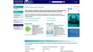 Oxford University Press | Online Resource Centre | Online Resource ...