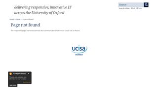 Nexus Email - IT Services - University of Oxford