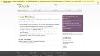 School Admissions | Schools