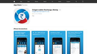 Oxigen wallet-Recharge, Money on the App Store - iTunes - Apple