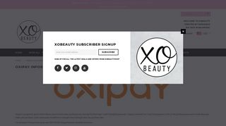 Oxipay Information – xoBeauty
