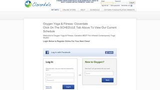 Oxygen Yoga & Fitness- Cloverdale Online