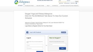 Oxygen Yoga and Fitness Aldergrove Online