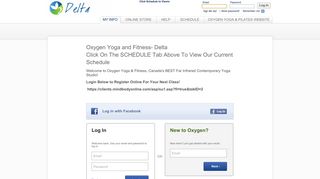 Oxygen Yoga and Fitness- Delta Online