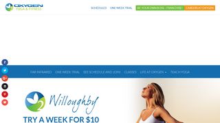 Oxygen Yoga Langley Willoughby | Oxygen Yoga & Fitness