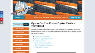Which Oyster Card to Buy | Free Tours by Foot