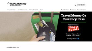 Travel Money Oz | Currency Exchange & Travel Money Cards