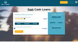 Oz Cash Loans - Quick & Fast Cash Loans, Online Instant Payday ...