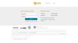 Log in - Currency Converter - OFX