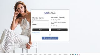 Ozsale - Savings of up to 80%. Affordable designer fashion.