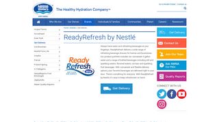 ReadyRefresh | Water Delivery | Nestlé Waters North America