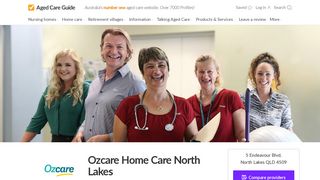 Ozcare Home Care North Lakes - North Lakes QLD - Aged Care Guide