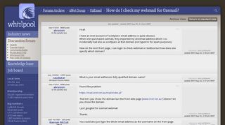 How do I check my webmail for Ozemail? - OzEmail - iiNet Group ...