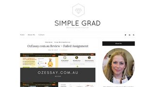 OzEssay.com.au Review - Failed Assignment - Simple Grad