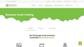 Email Hosting For Australian Businesses | OzHosting.com
