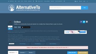 Ozibox Alternatives and Similar Websites and Apps - AlternativeTo.net