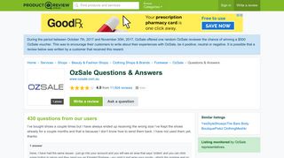 OzSale Questions & Answers - ProductReview.com.au