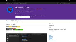 Perforce for VS Code - Visual Studio Marketplace