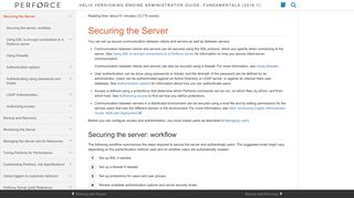 Securing the Server // Helix Versioning Engine Administrator Guide ...