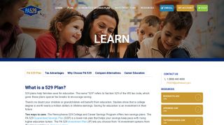 Learn - PA529 | College and Career Savings Program