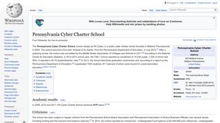 Pennsylvania Cyber Charter School - Wikipedia